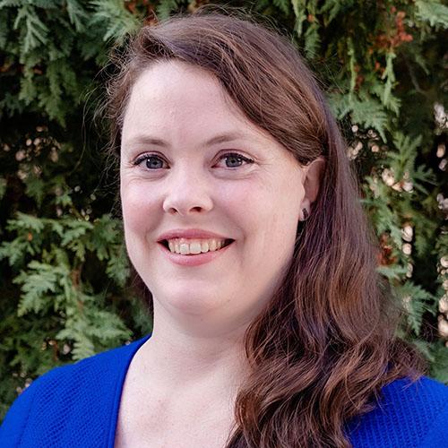 Headshot of Megan Campbell, senior director of programs and strategy at Feedback Labs.